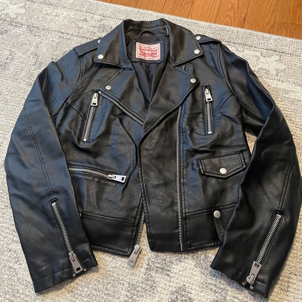Levi’s Faux Leather Jacket NWOT
